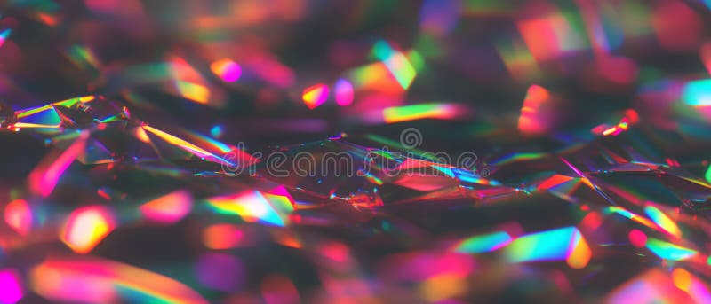 Exploring vibrant light bokeh in abstract compositions on black backdrop stock illustration