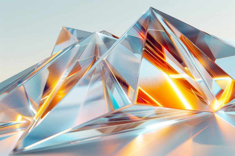 Exploring vibrant prismatic textures a journey through color and light dynamics vector illustration