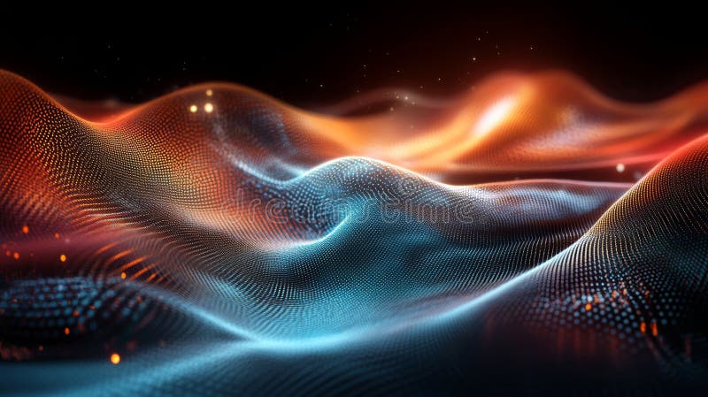 Exploring wave function collapse in neural network architecture for enhanced data generation vector illustration