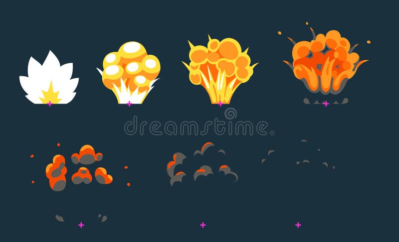 animated explosion