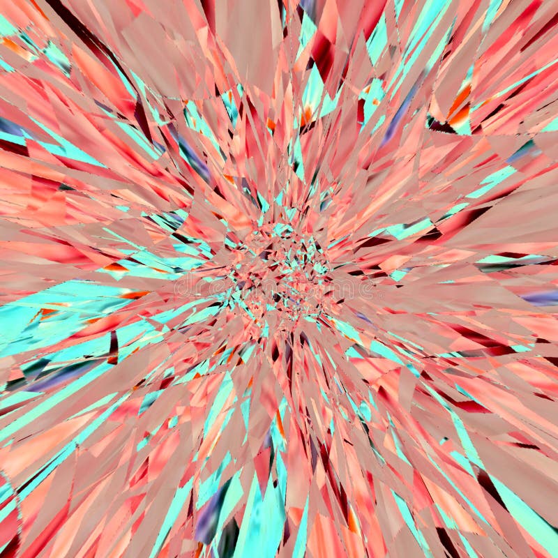 Explosion för rosa färgförälskelsemandala vektor illustrationer Explosion för rosa färgförälskelsemandala vektor illustrationer