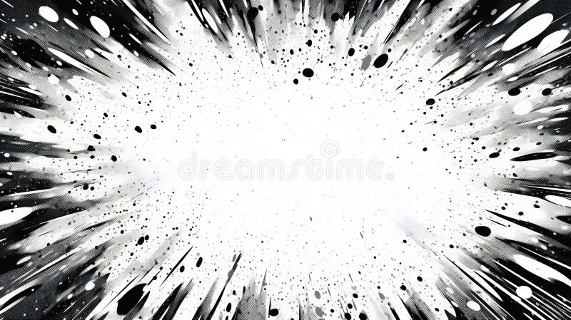 An explosive moment captured in a monochromatic photograph. Generative ai royalty free stock photography