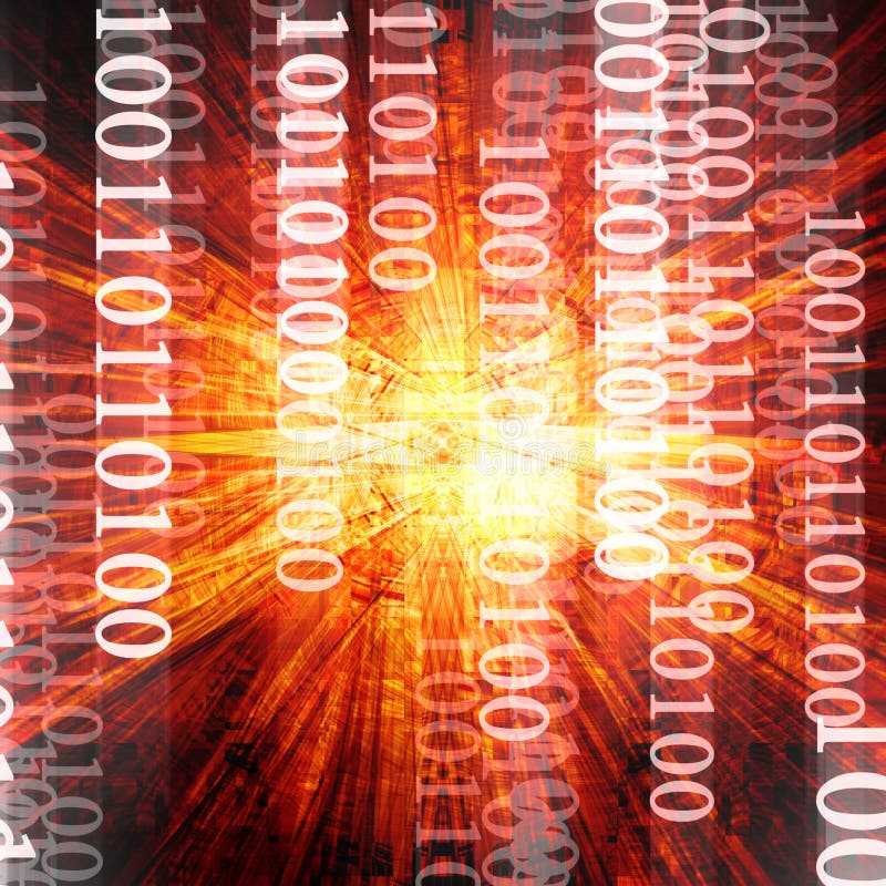 Explozie abstractă stock illustration