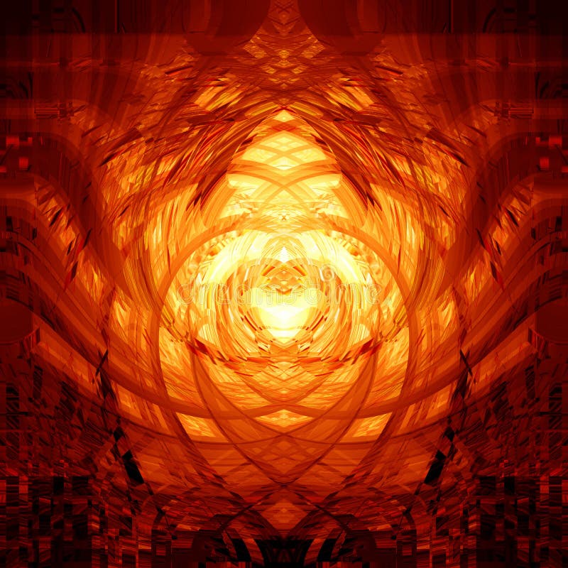 Explozie abstractă royalty free illustration