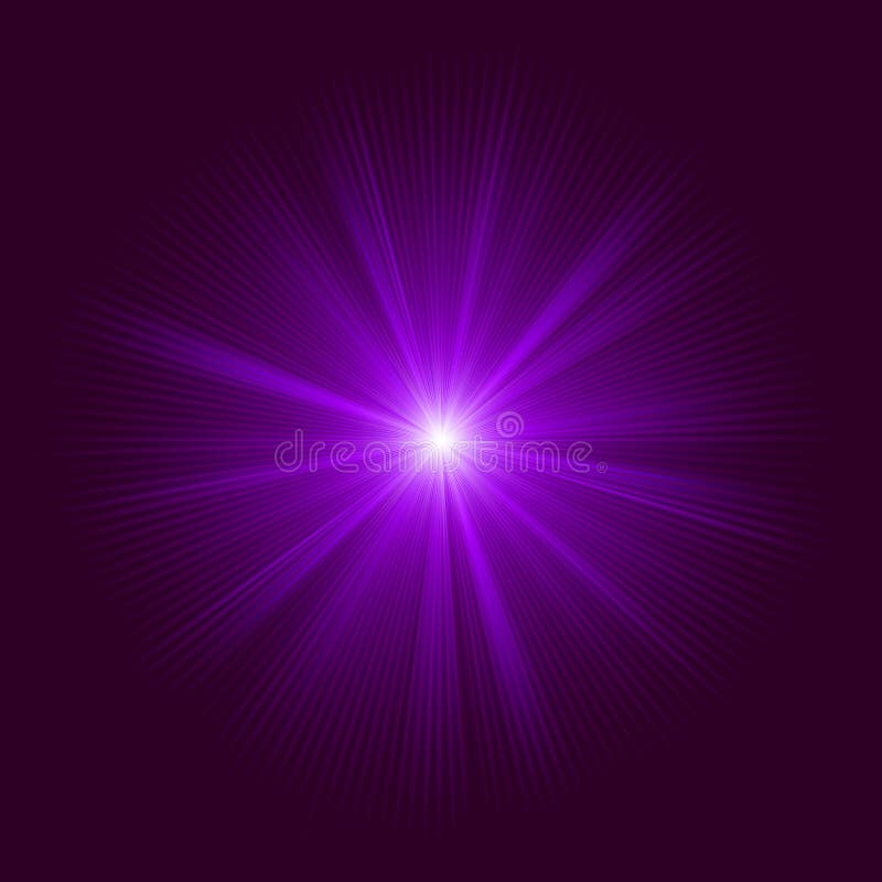 Explozie abstractă violetă. EPS 10 vector illustration