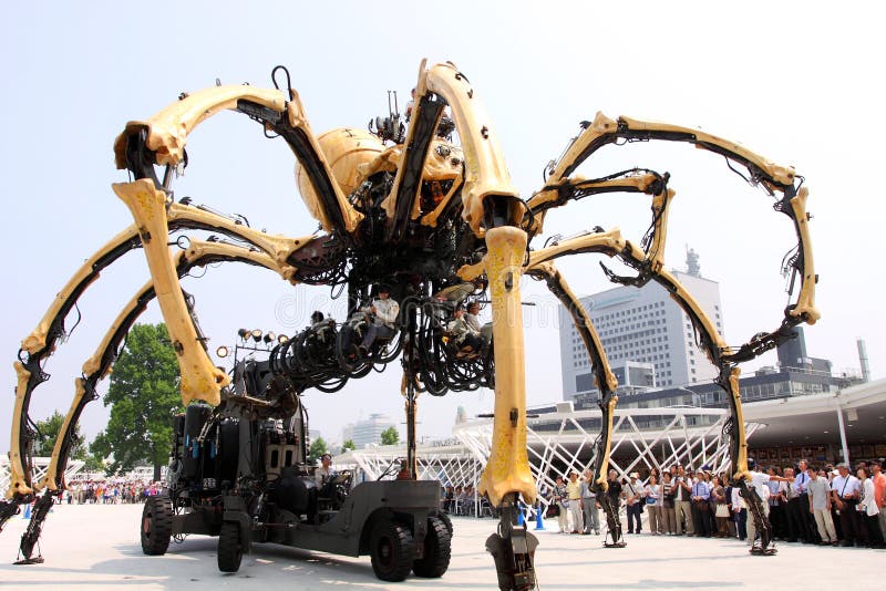 Japan : Expo for Yokohamas 150th Year royalty free stock photo