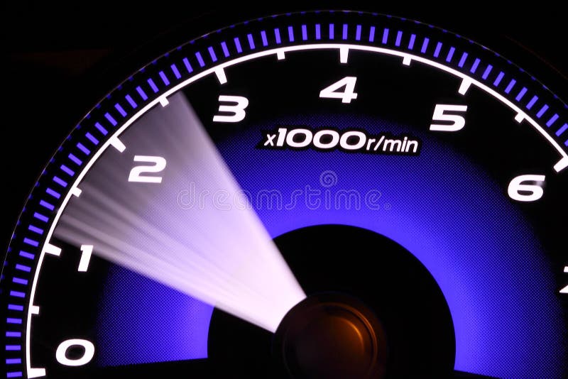Exponerad speedometer