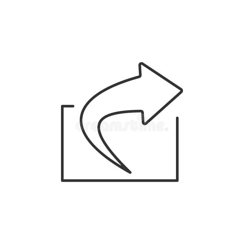 Export aktielinje symbol Enkel modern plan vektorillustration för mobilen app, website eller skrivbord app stock illustrationer Export aktielinje symbol Enkel modern plan vektorillustration för mobilen app, website eller skrivbord app stock illustrationer