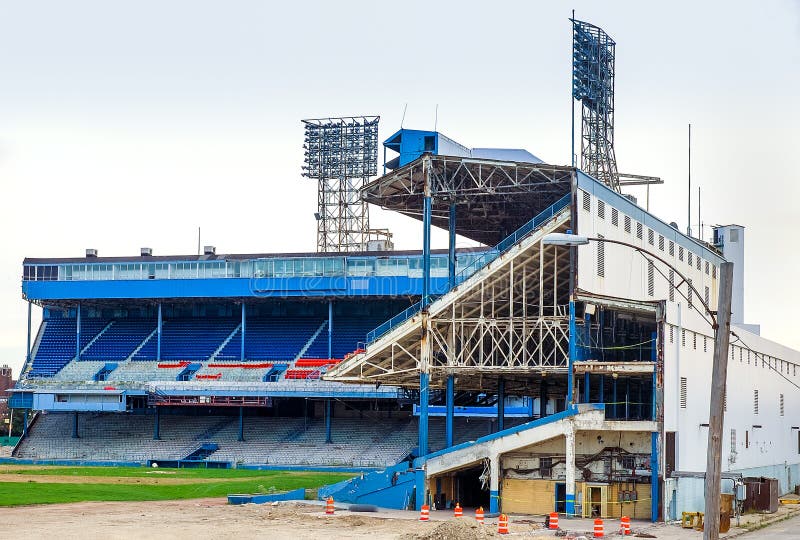 abandoned tiger stadium