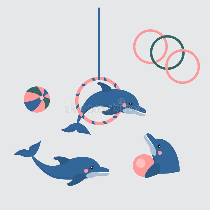 Exposition de dauphin, dolphinarium, otarie, phoque, cirque d'aqua, animal ocian illustration stock Exposition de dauphin, dolphinarium, otarie, phoque, cirque d'aqua, animal ocian illustration stock