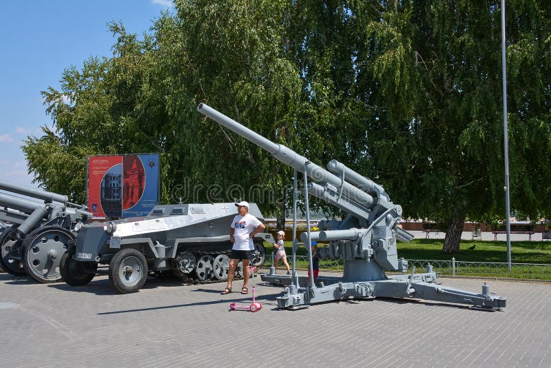 Exposição militar do equipamento foto de stock royalty free