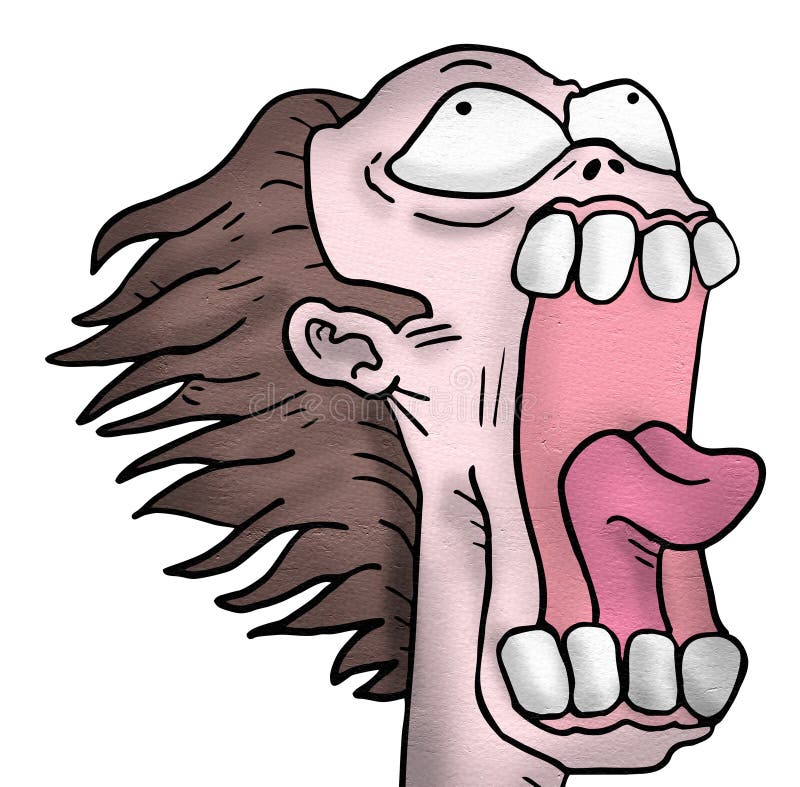 Expresión asombrosa ilustración del vector Expresión asombrosa ilustración del vector