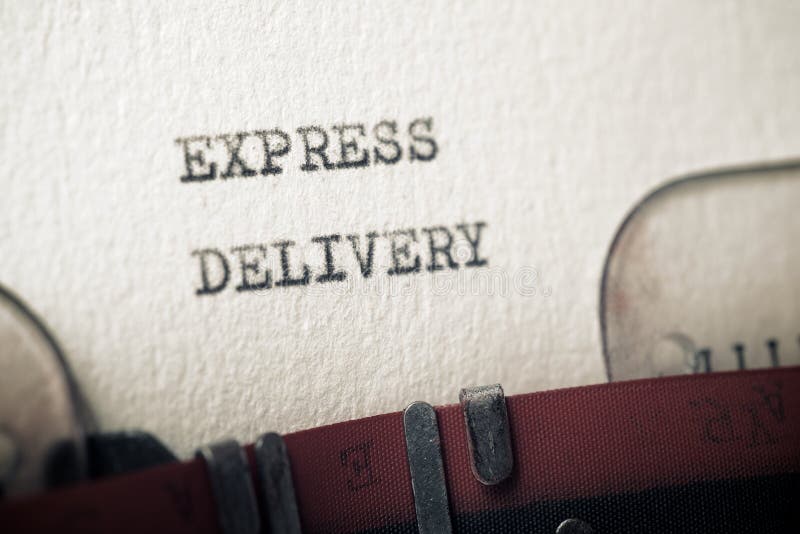 Express delivery concept stock image. Image of transportation 234865539