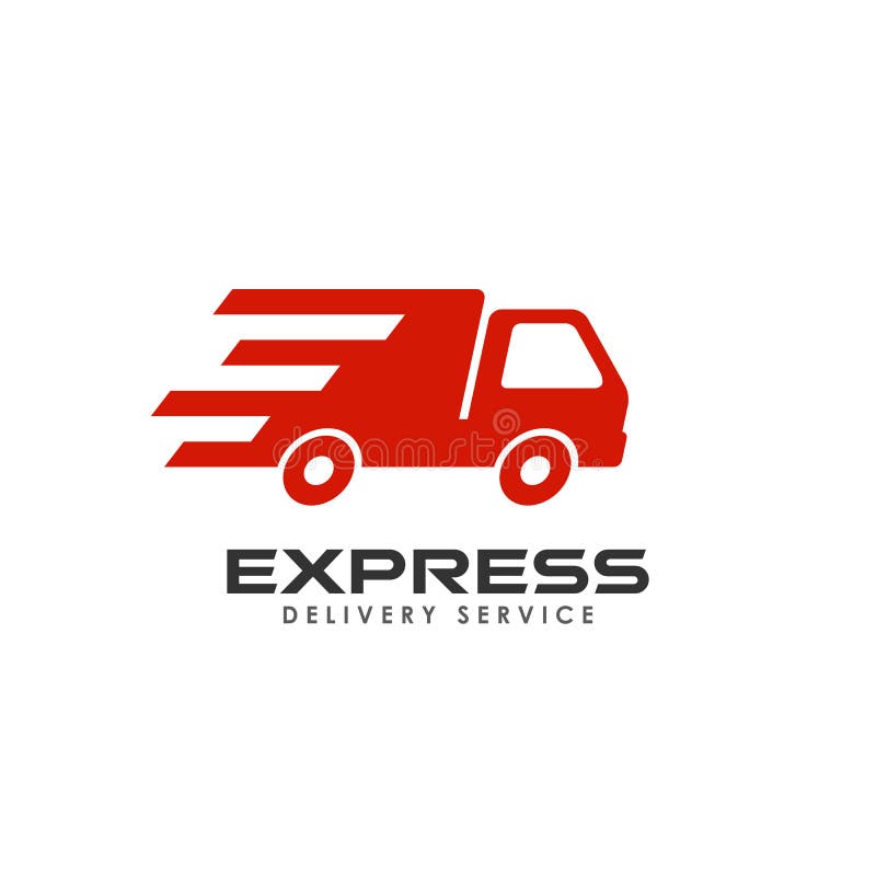 Express Delivery Services Logo Design Courier Logo Design Template Stock Vector Illustration Of Idea Deliver