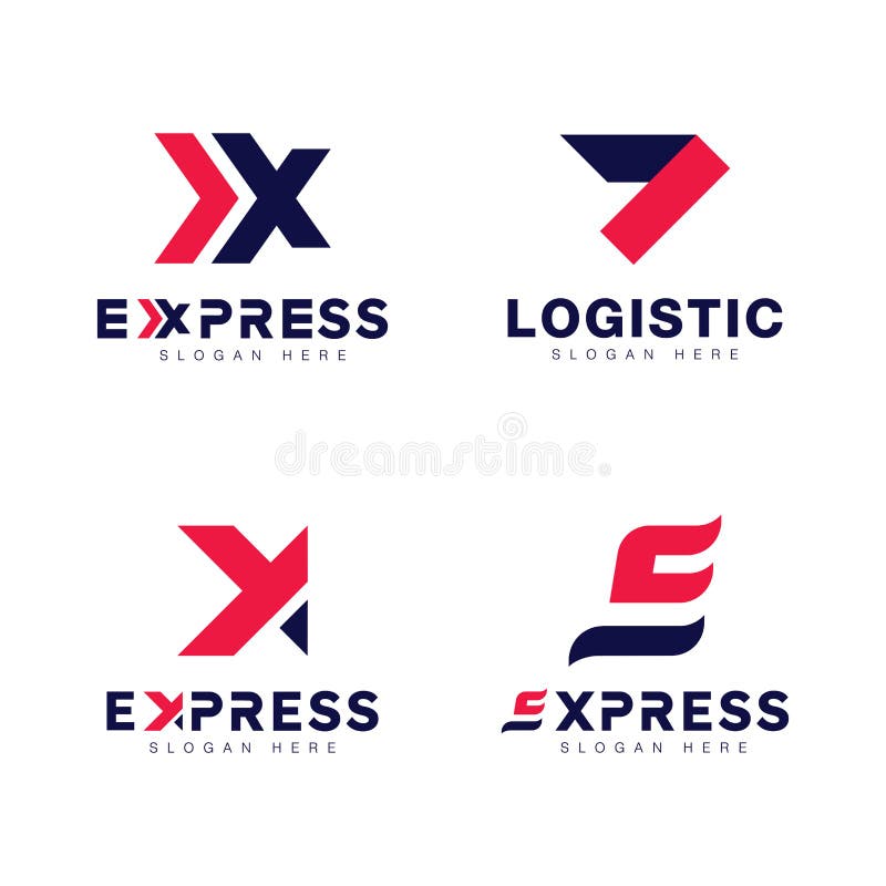 Express Logo Vector Icon Design Illustration Template Stock Vector ...