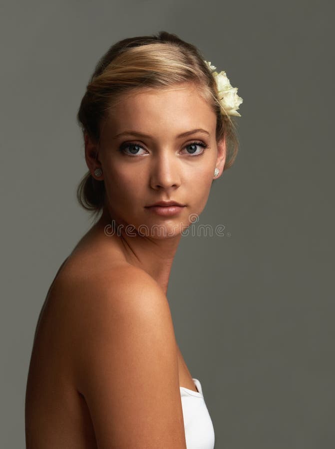 Expressing Timeless Style And Elegance Studio Portrait Of An