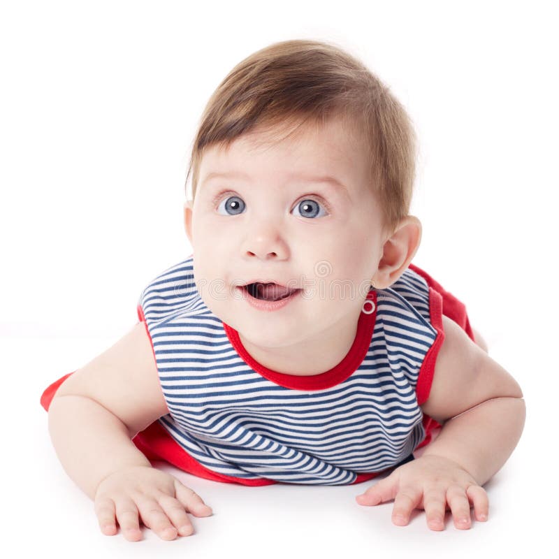 Expressive Adorable Happy Baby Stock Image - Image of face, happy: 38186285