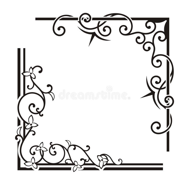 Exquisite Corner Ornamental Designs