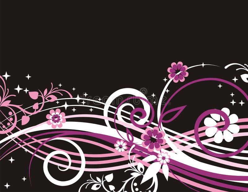 Exquisite floral background