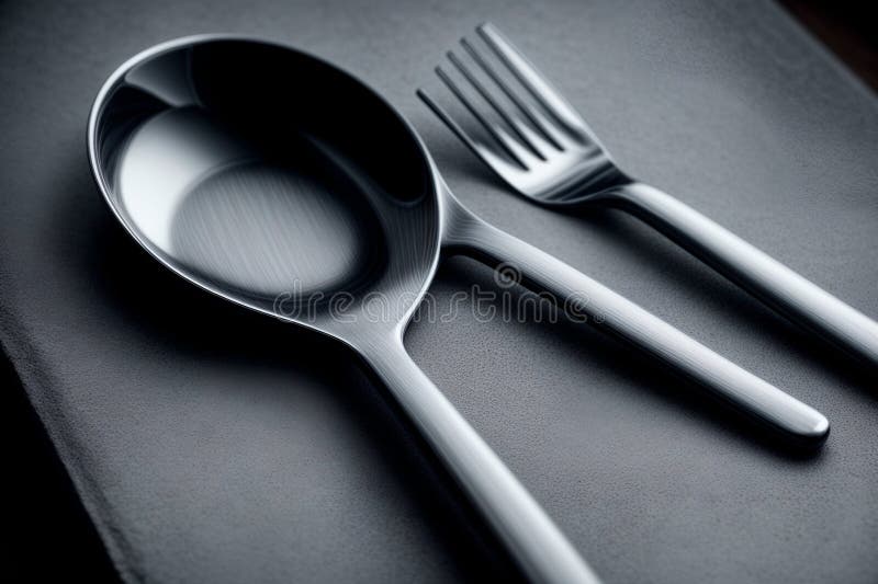O macrofilă excelentă de utensilsai realiști generați vector illustration