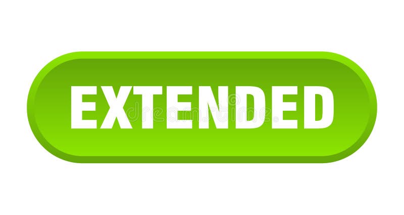 Extended button stock illustration