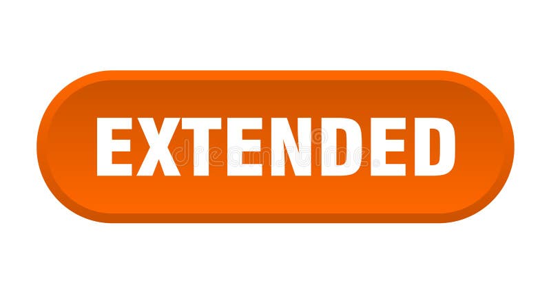 Extended button royalty free illustration