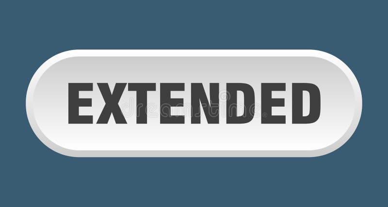 Extended button royalty free illustration