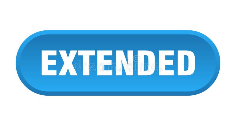 Extended button vector illustration