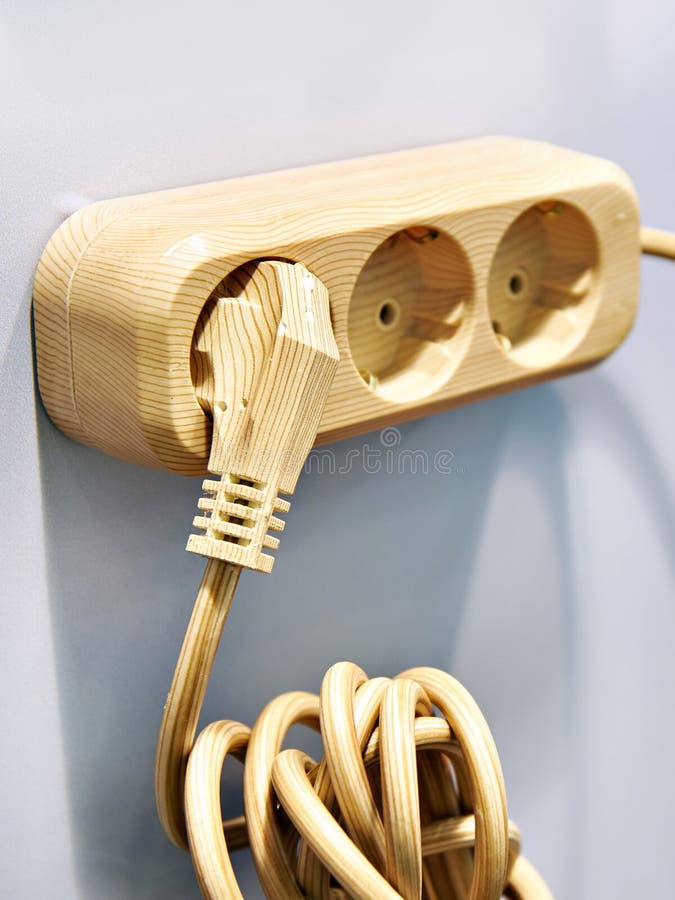 Extension Cable with Electrical Outlets Stock Image Image of home, cable 115060695