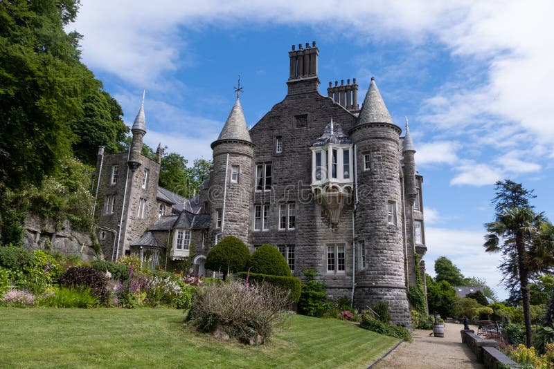 Exterior of Chateau Rhianfa Anglesey Wales June 2021 Editorial Photo ...