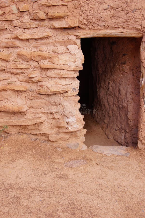 Exterior del pueblo de Anasazi
