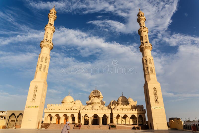 Exterior of El Mina Masjid Mosque