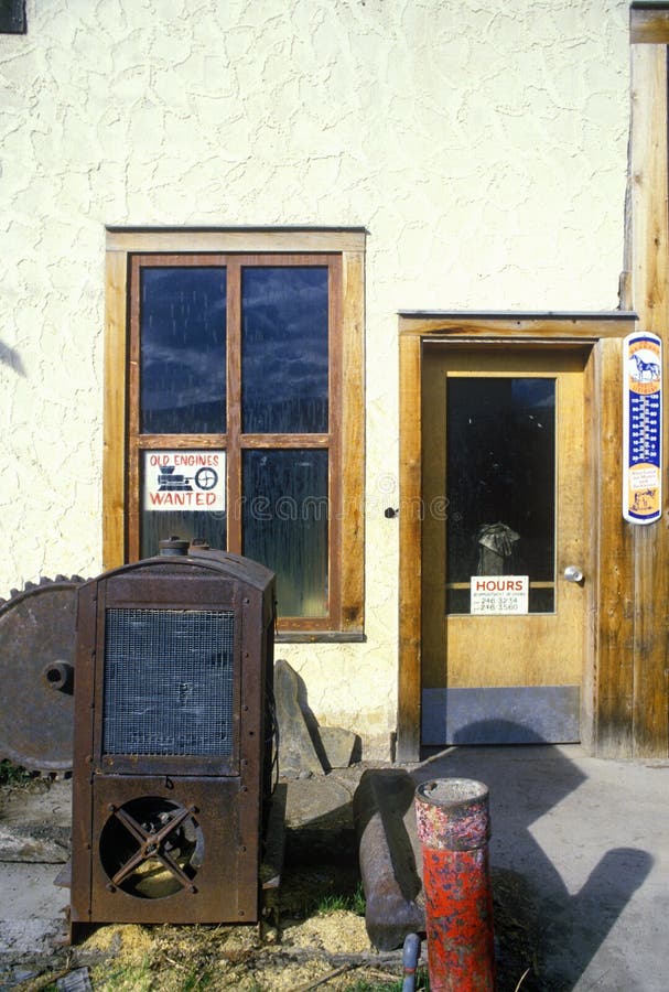 Exterior of Gas Station, Paradise, MT Editorial Image Image of