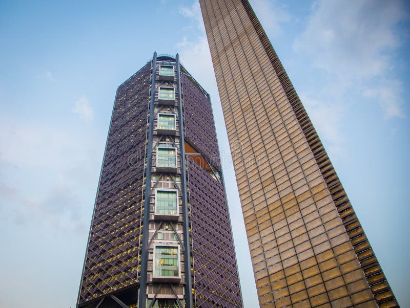 Office building in Mexico City stock photo