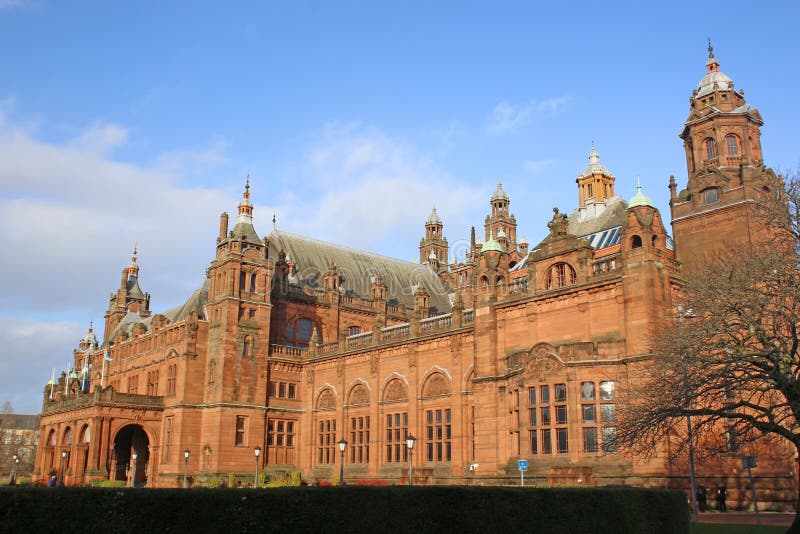 Kelvingrove Museum Glasgow stock photo. Image of structure 1891776