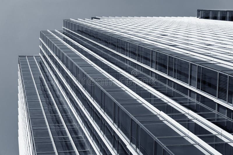 Exterior of modern building stock photography