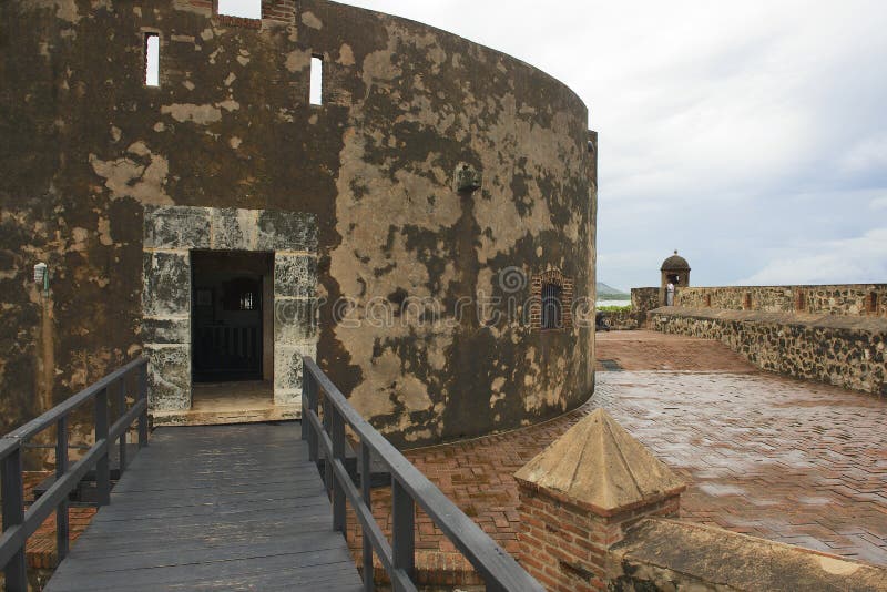 Exterior Of The San Felipe Fort In Puerto Plata Dominican Republic Editorial Photo Image Of