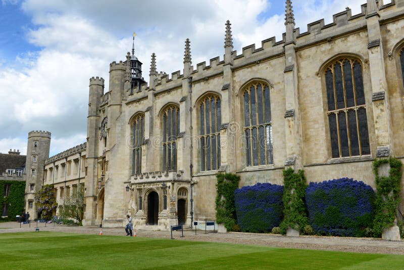 Exterior of St Johns College Chapel, England