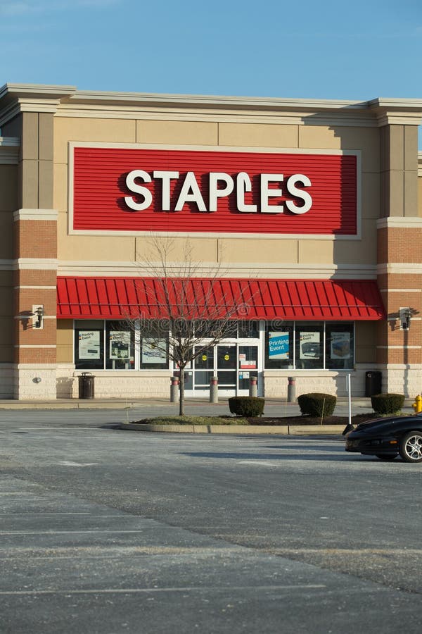 Exterior Staples Office Superstore Lancaster Pa January Retail Location Chain More Than Locations Sells 84250642 