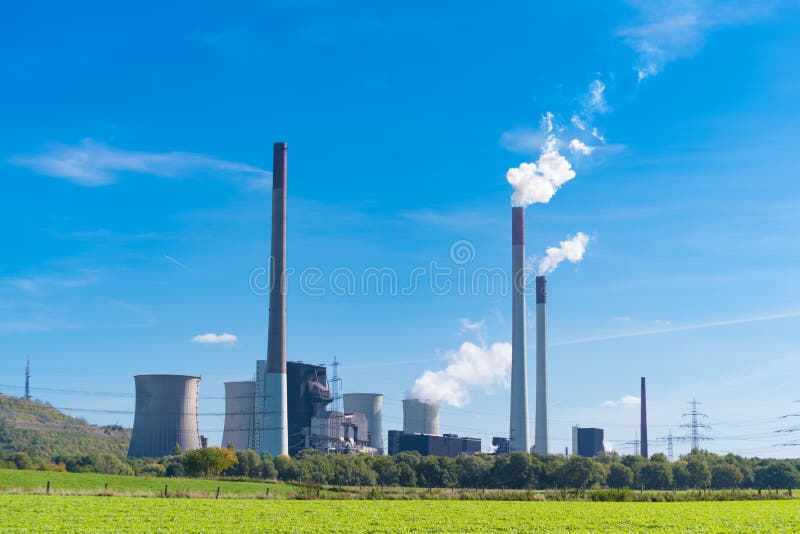Power station in Germany stock photos Power station in Germany stock photos