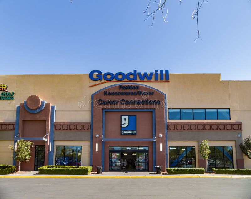Exterior View of the Goodwill Store Editorial Photo Image of building