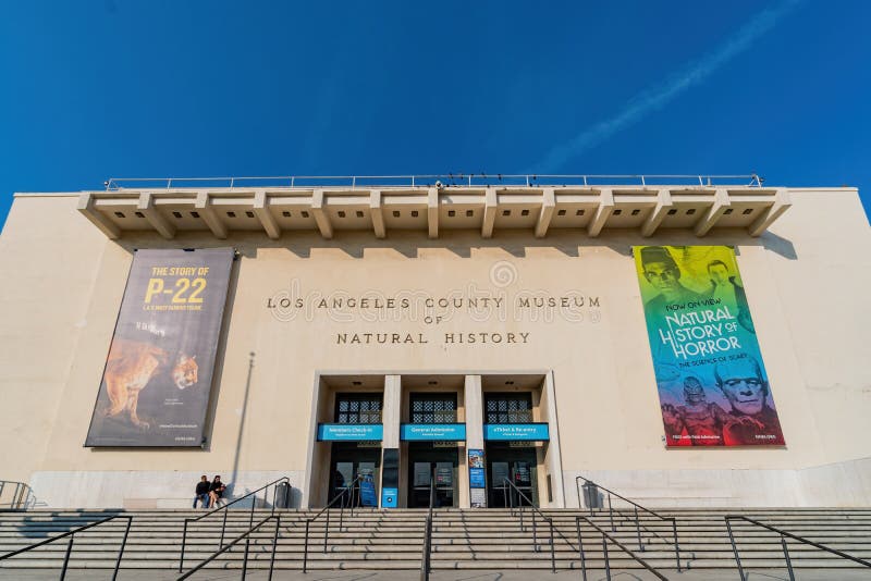 Exterior View Of The Natural History Museum Of Los Angeles County NHM exterior-view-of-the-natural-history-museum-of-los-angeles-county-nhm