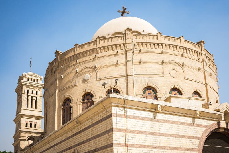 Babylon fortress, Coptic district , Cairo , Egypt Stock Photo - Alamy