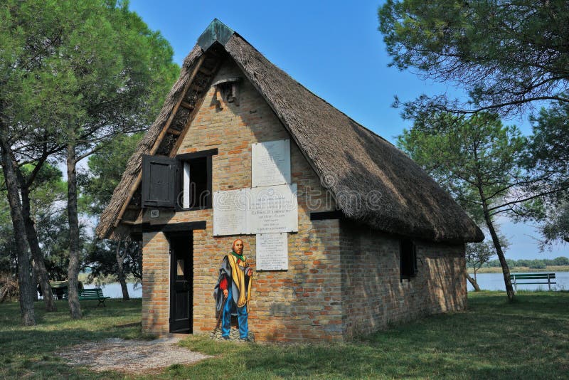 An external view of the Garibaldi hut