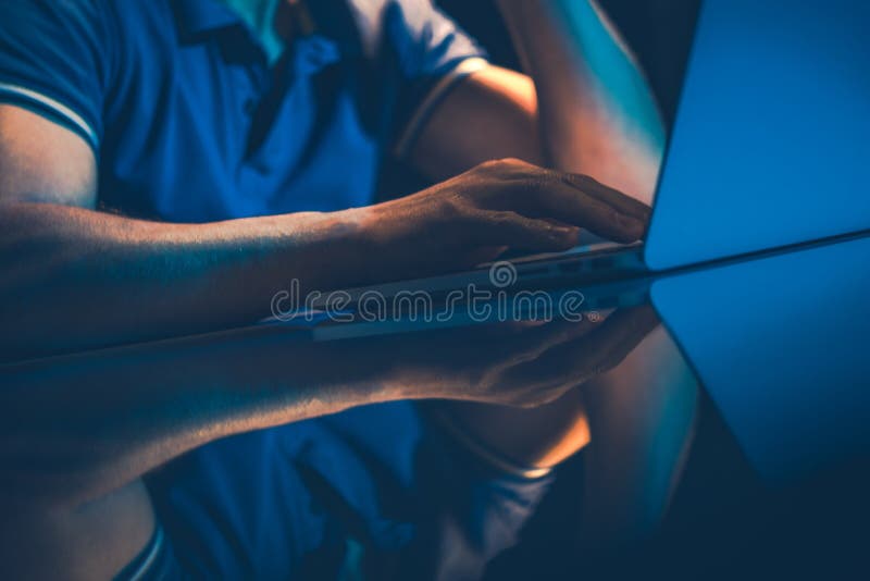 Externalisation de travail à distance image libre de droits