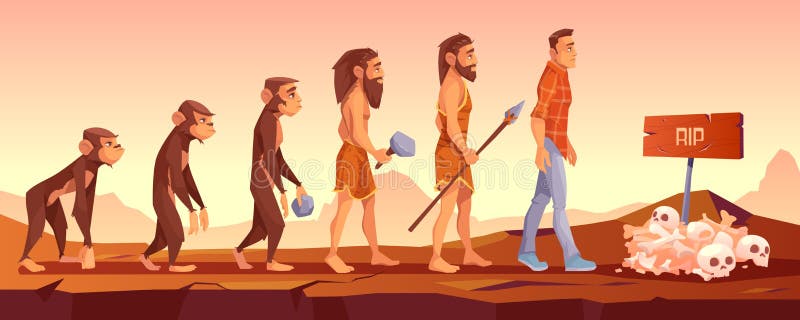 Extinction of Human Species, Evolution Time Line Stock Vector - Illustration of cartoon, male: 155180806 Extinction of Human Species, Evolution Time Line Stock Vector - Illustration of cartoon, male: 155180806