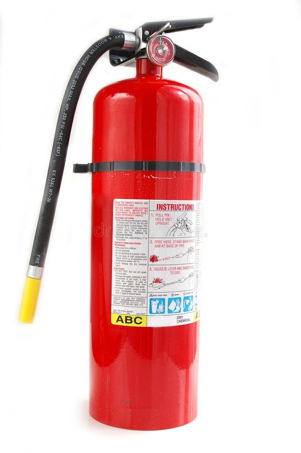 Extintor de incêndio imagens de stock royalty free