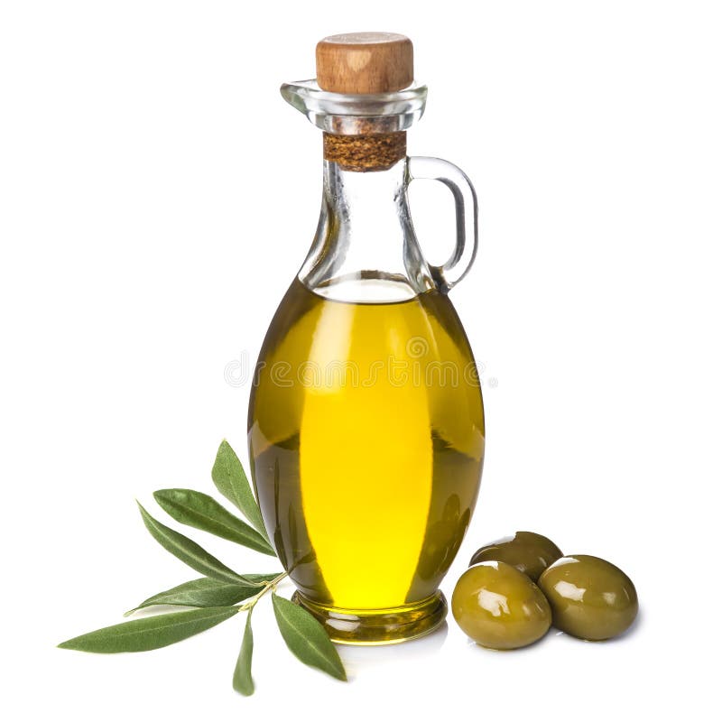 A bottle of olive oil