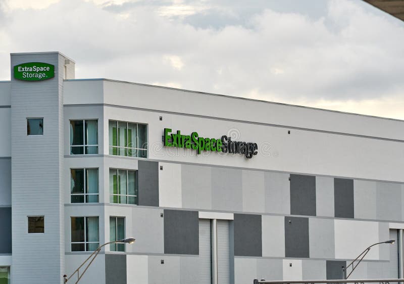 Extra Space Storage Facility Editorial Image Image of architecture
