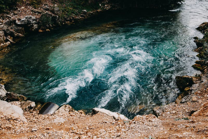 Natural Source Of Drinking Water Stock Photo Image Of Funnel Earth